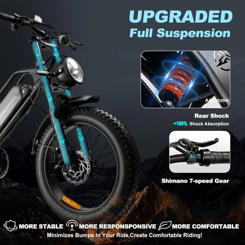 1000W Motor Ebike